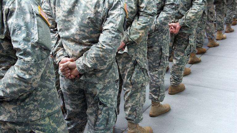 army troops
