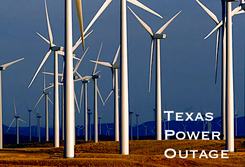 Texas wind turbines