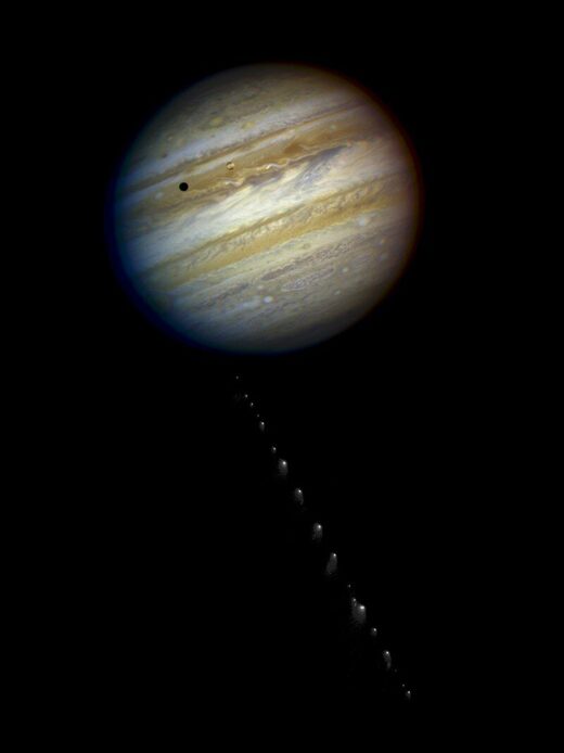 jupiter hubble comet shoemaker levy