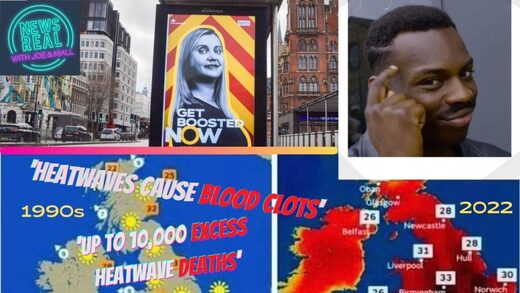 heatwave vaccines clots deaths newsreal