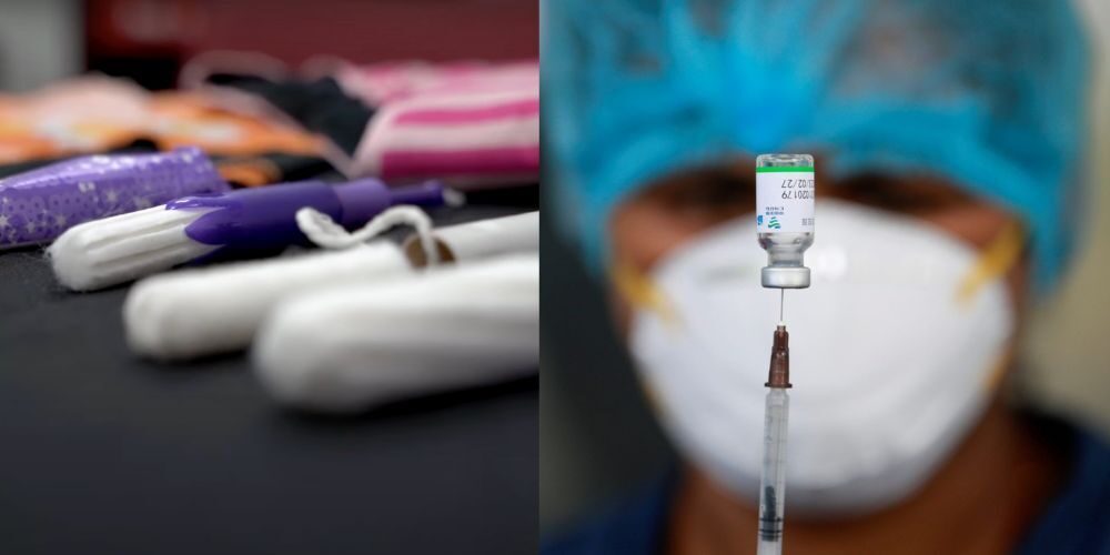 tampons vaccines