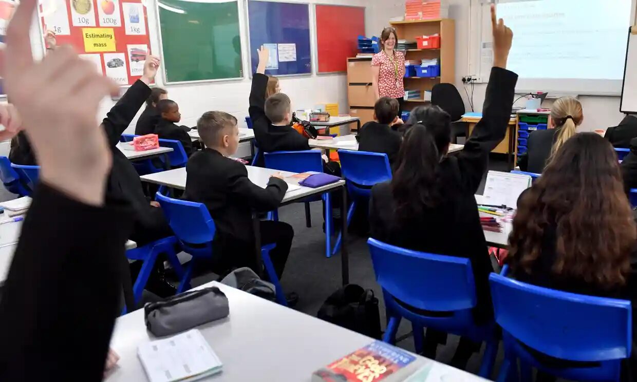 UK schoolroom