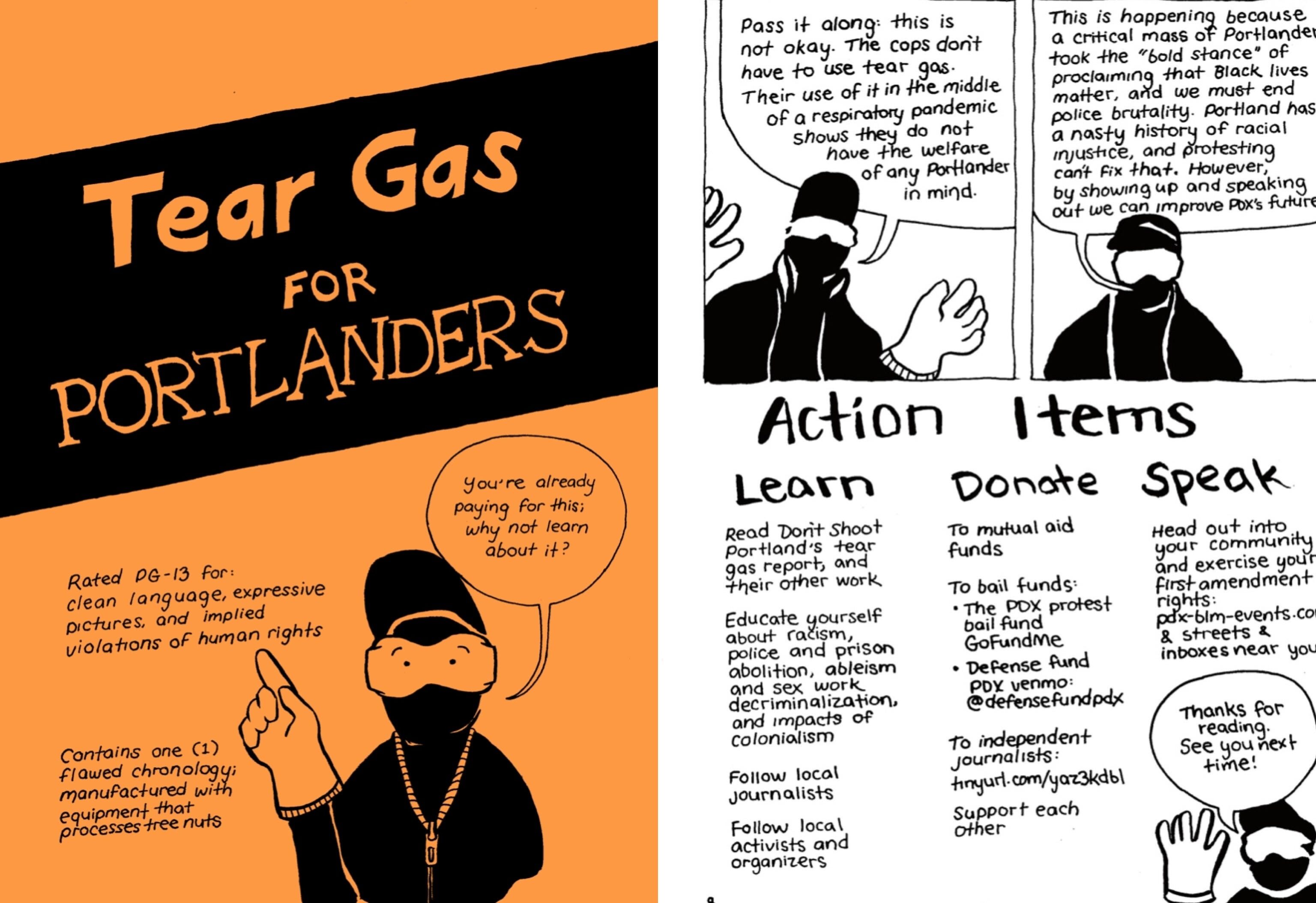 tear gas for portlanders