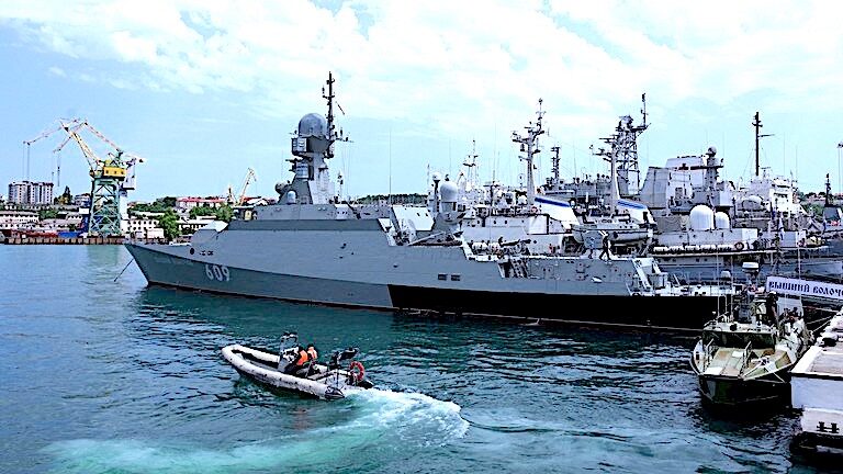 Click to enlarge Russian ships