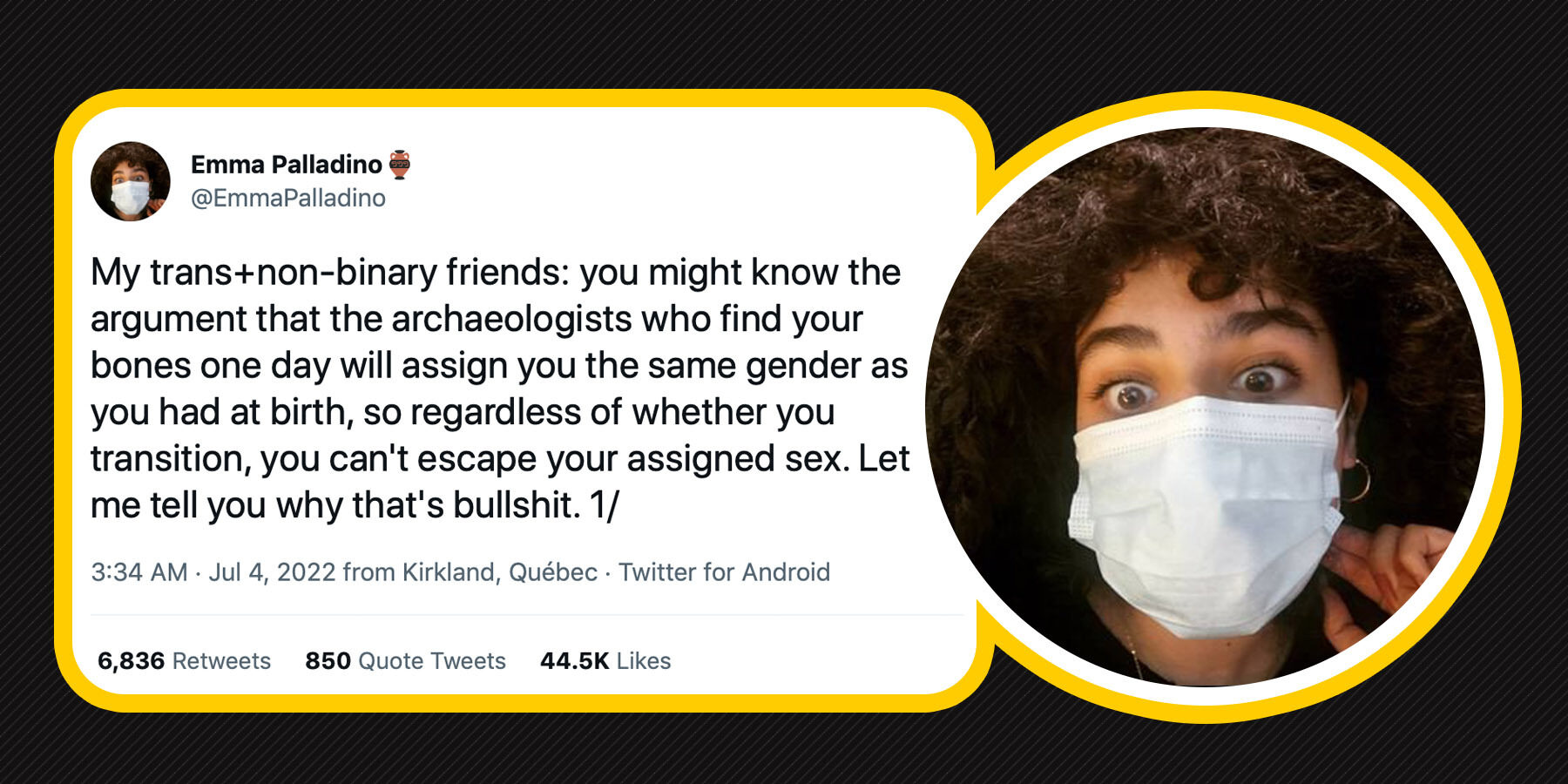 archaeologists transphobic