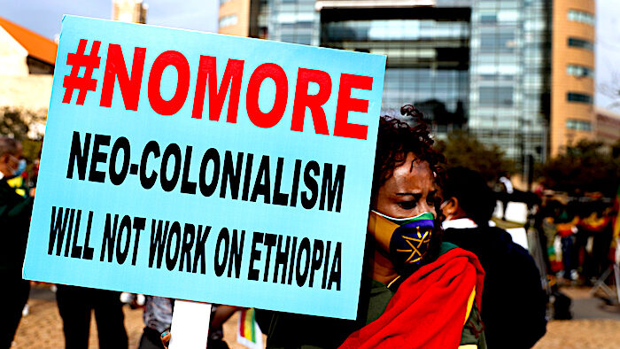 Click to enlarge Protest sign