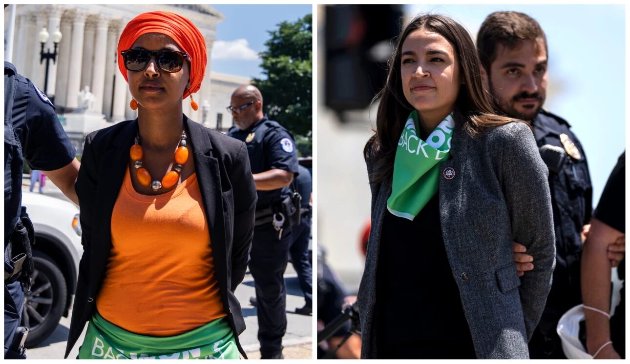 ilhan omar aoc detained