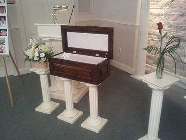 child funeral casket