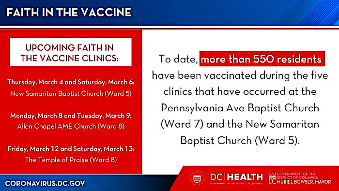 Click to enlarge Clinic announcement