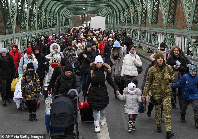 Ukrainian refugees