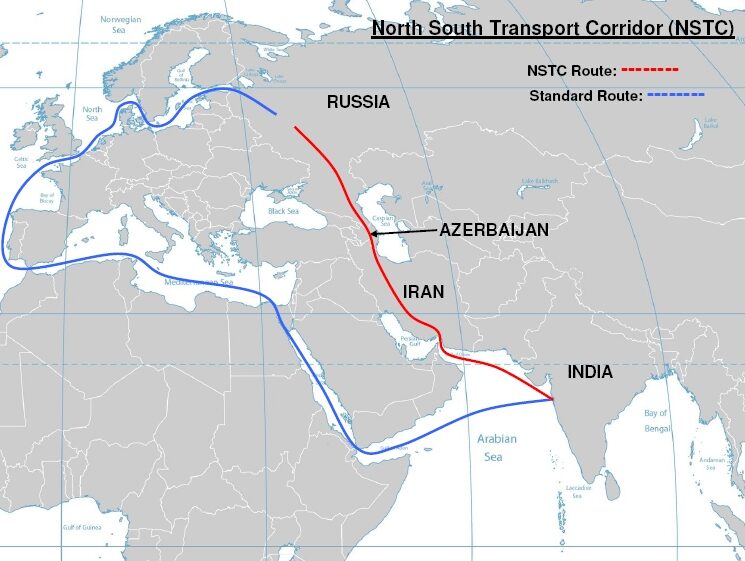 Click to enlarge North South Transport Corridor