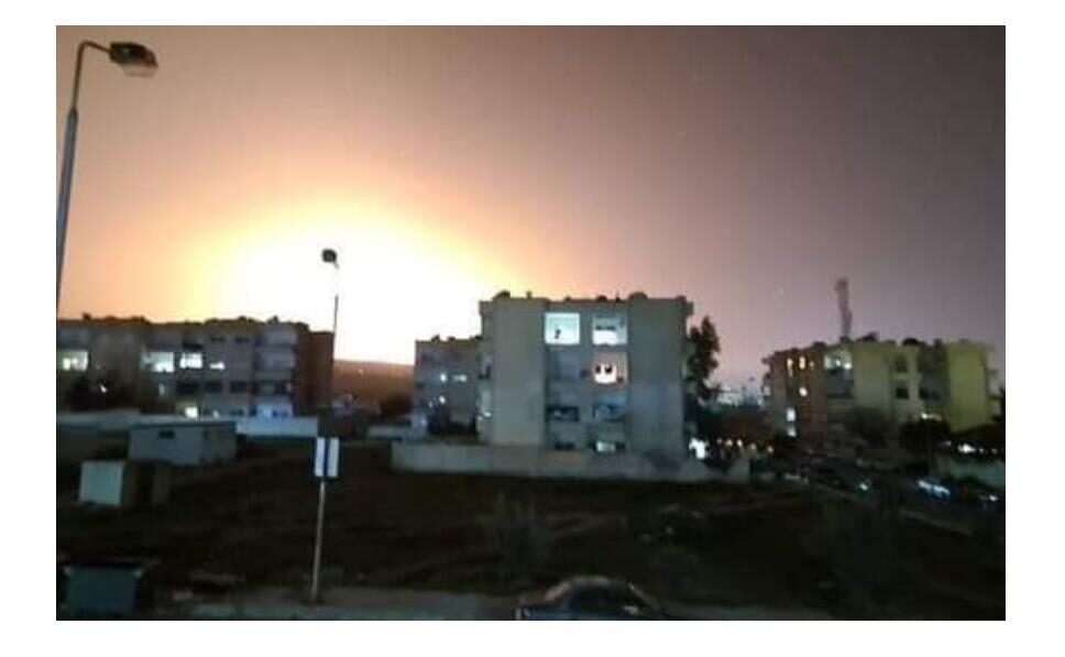 Israeli airstrike Syria 2022