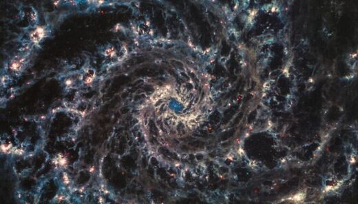 NGC 628 galaxy webb telescope