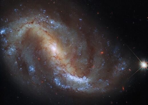 Hubble image of NGC 7496
