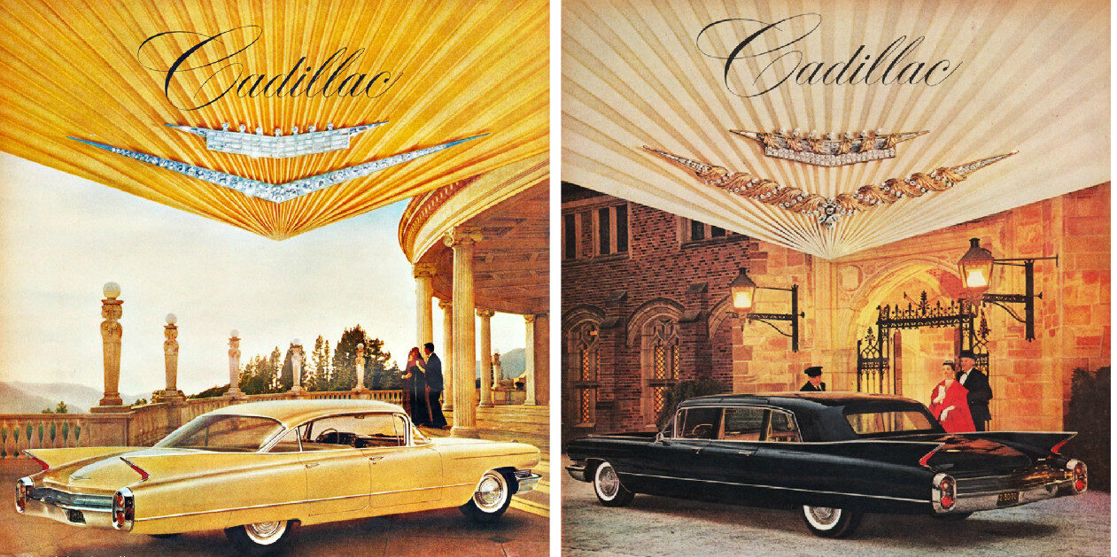 Click to enlarge Cadillacs in the US