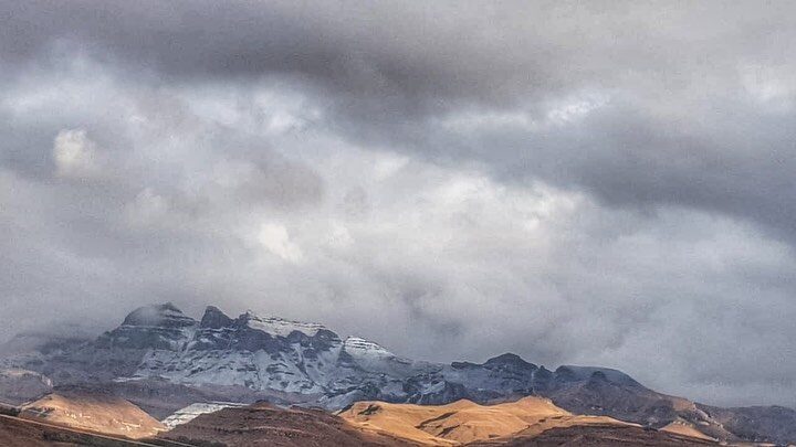 Snow over the Drakensberg