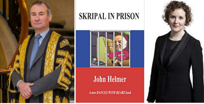 Click to enlarge Lord Anthony Hughes Georgina Wolfe skripal inquiry novichok