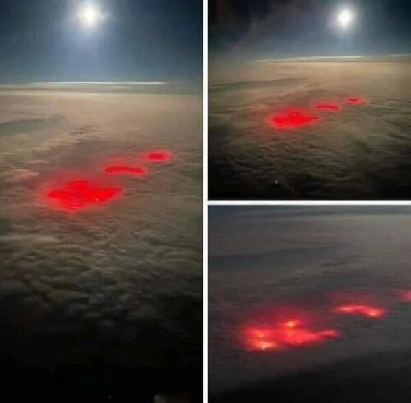 Mysterious red glow