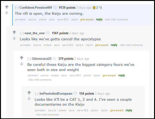 Mysterious red glow comments 1