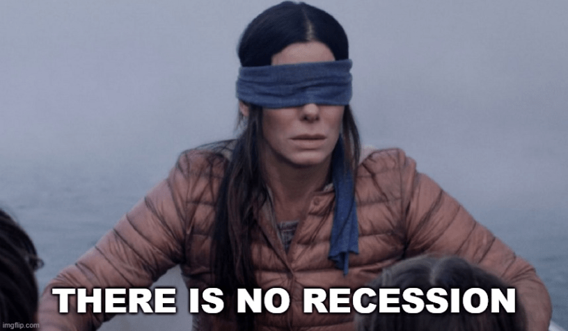 no recession