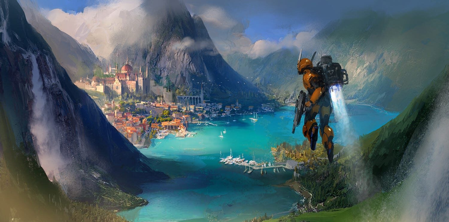 Futuristic Painting