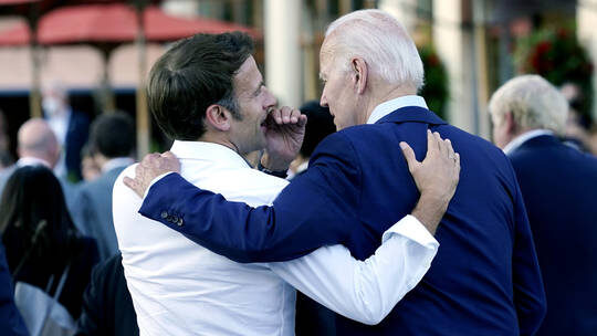 macron and biden