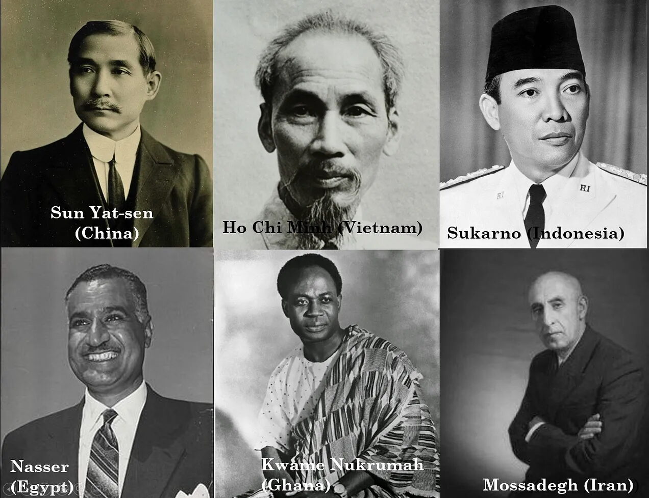 world leaders  decolonization Bandung Conference