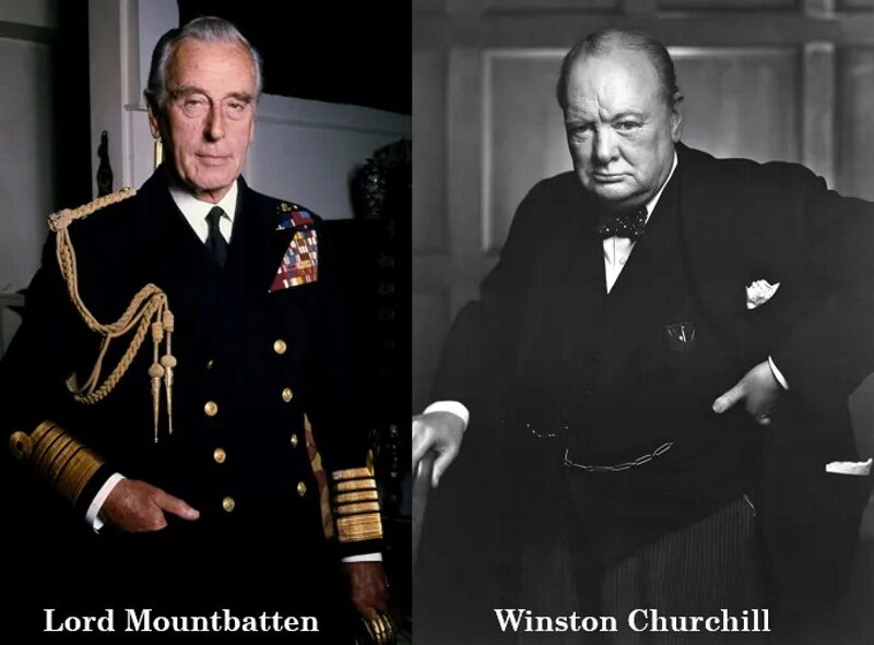 Click to enlarge Lord Mountbatten churchill