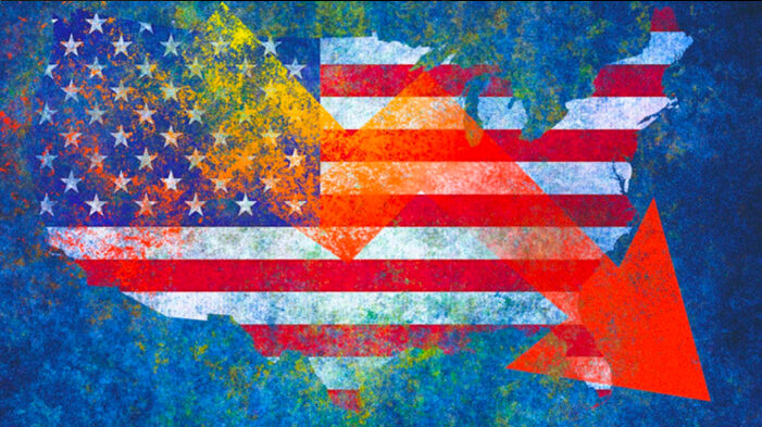 Click to enlarge USA arrow