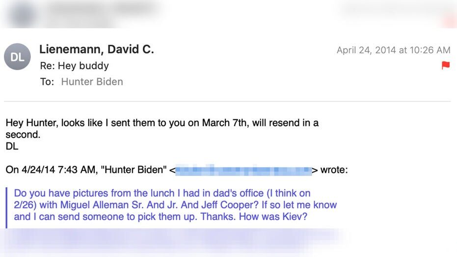 Click to enlarge joe biden meet hunter business email