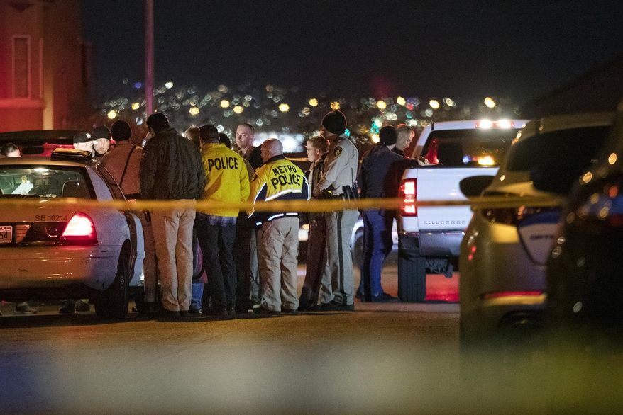 las vegas police crime scene