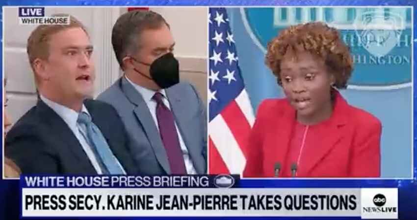 peter doocy karine jean-pierre