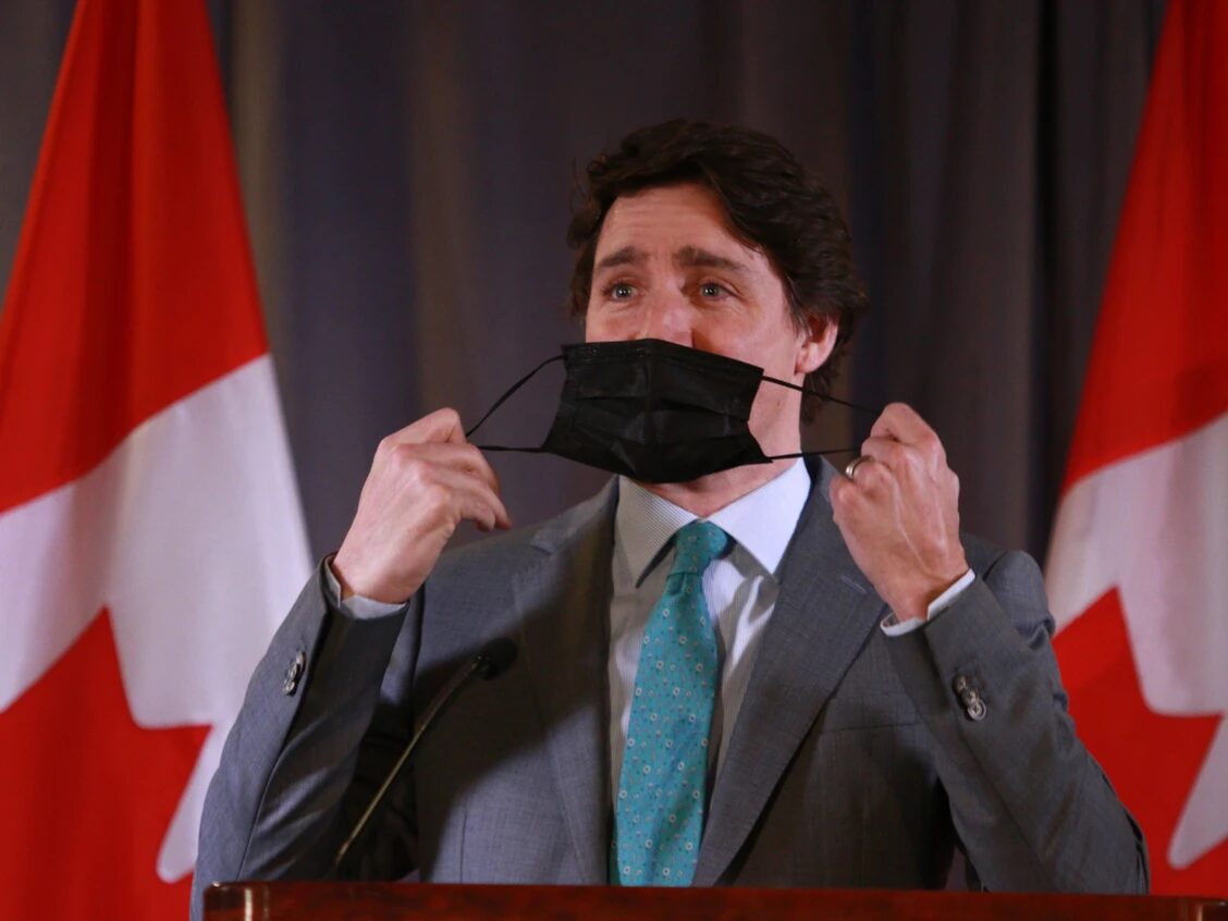 trudeau mask