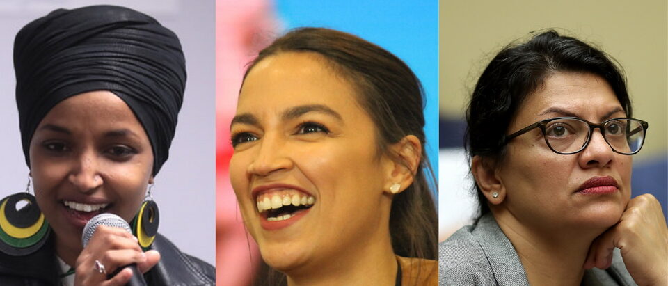 ilhan omar, ocasio cortez tlaib squad