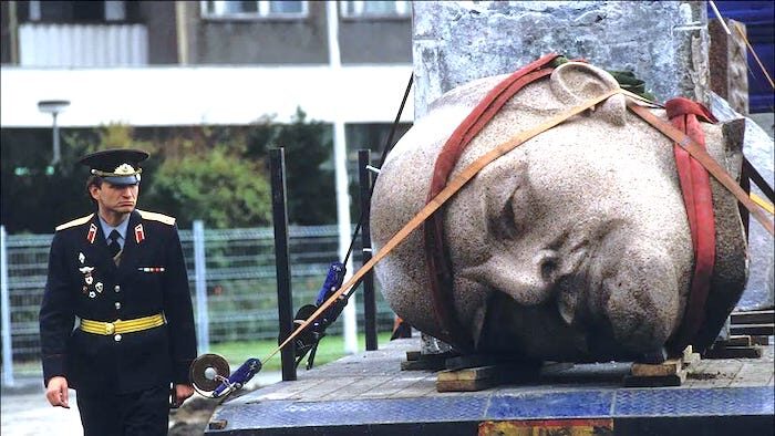 Statue head