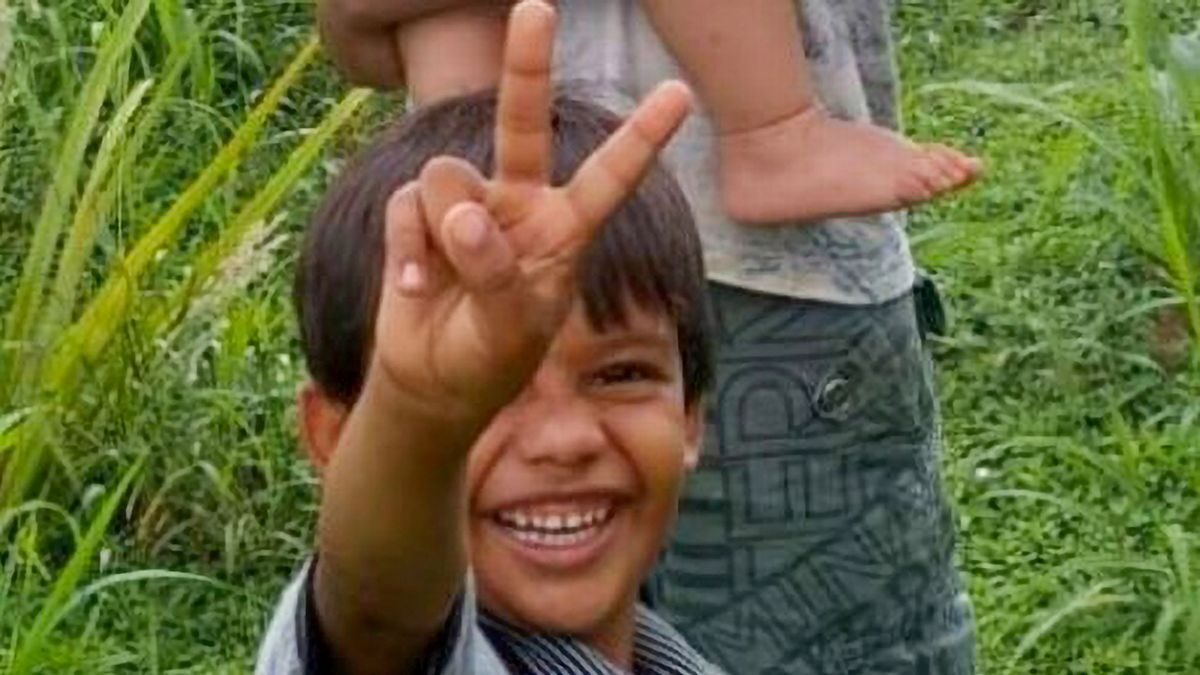 Click to enlarge Dierlissom Oliveira Paiva , 10, was found dead on Wednesday with wounds sustained in a jaguar attack