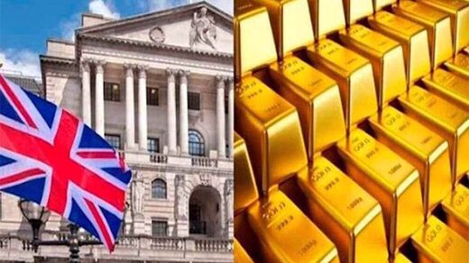 bank of england gold