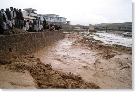 Click to enlarge Taliban's Disaster Management Authority announced Saturday that recent floods in the country caused lots of damage to people's homes and killed dozens of people in different parts of the country.