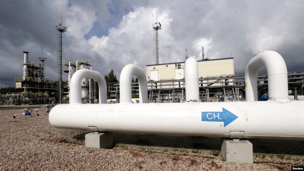 latvia gas pipeline