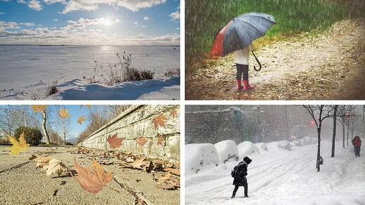 seasons weather climate change