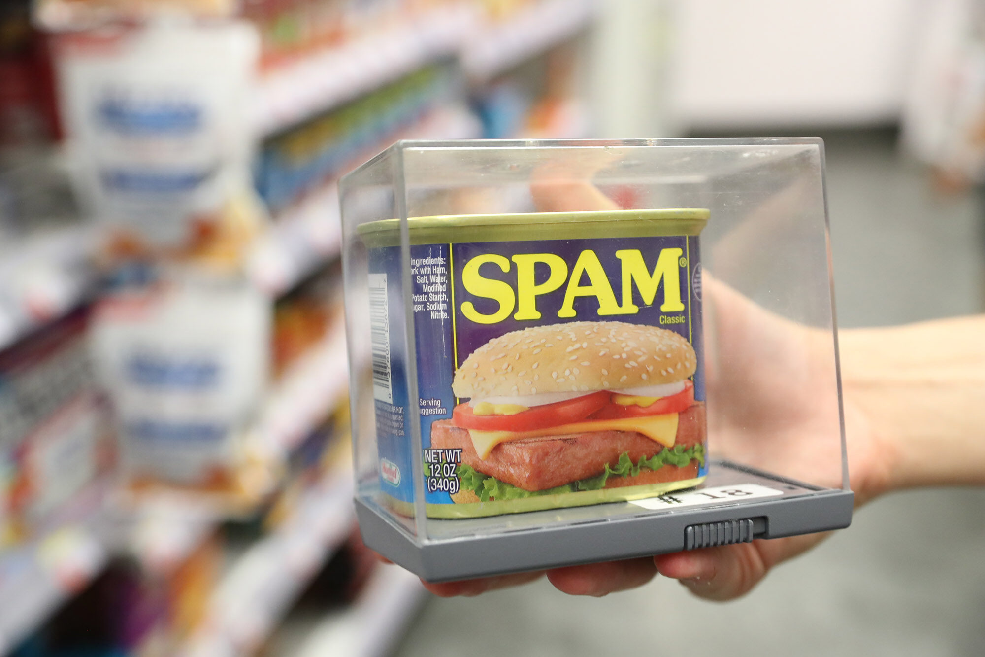 Click to enlarge SPAM theft