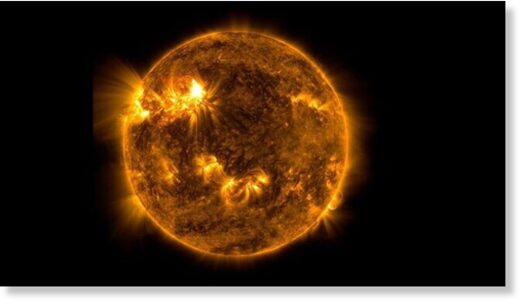 solar flare solar storm