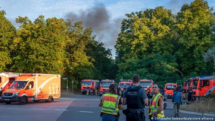 Click to enlarge Berlin fire