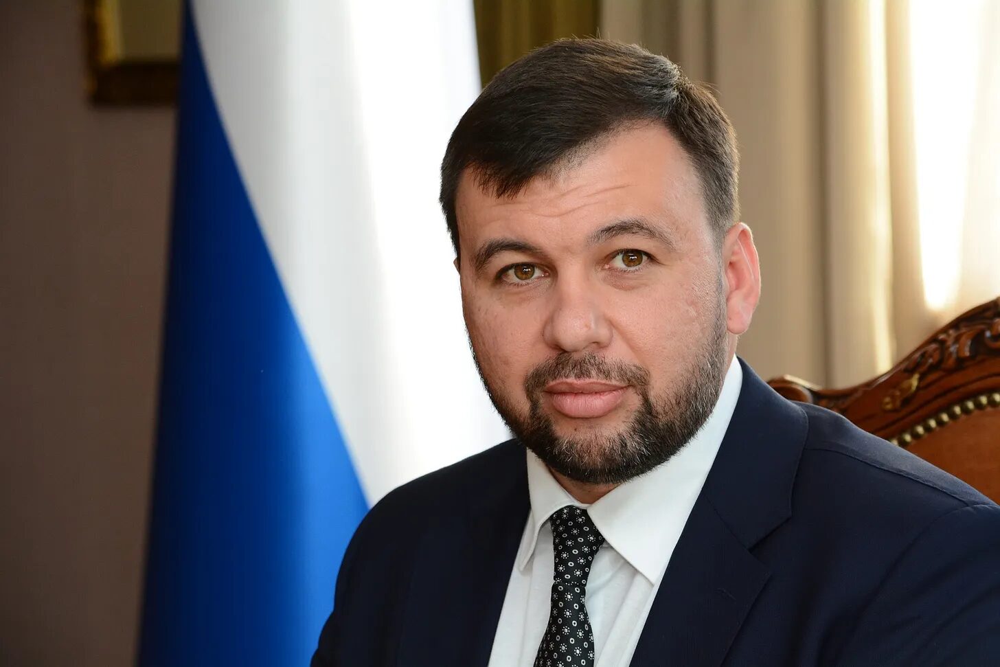 Click to enlarge Denis Pushilin