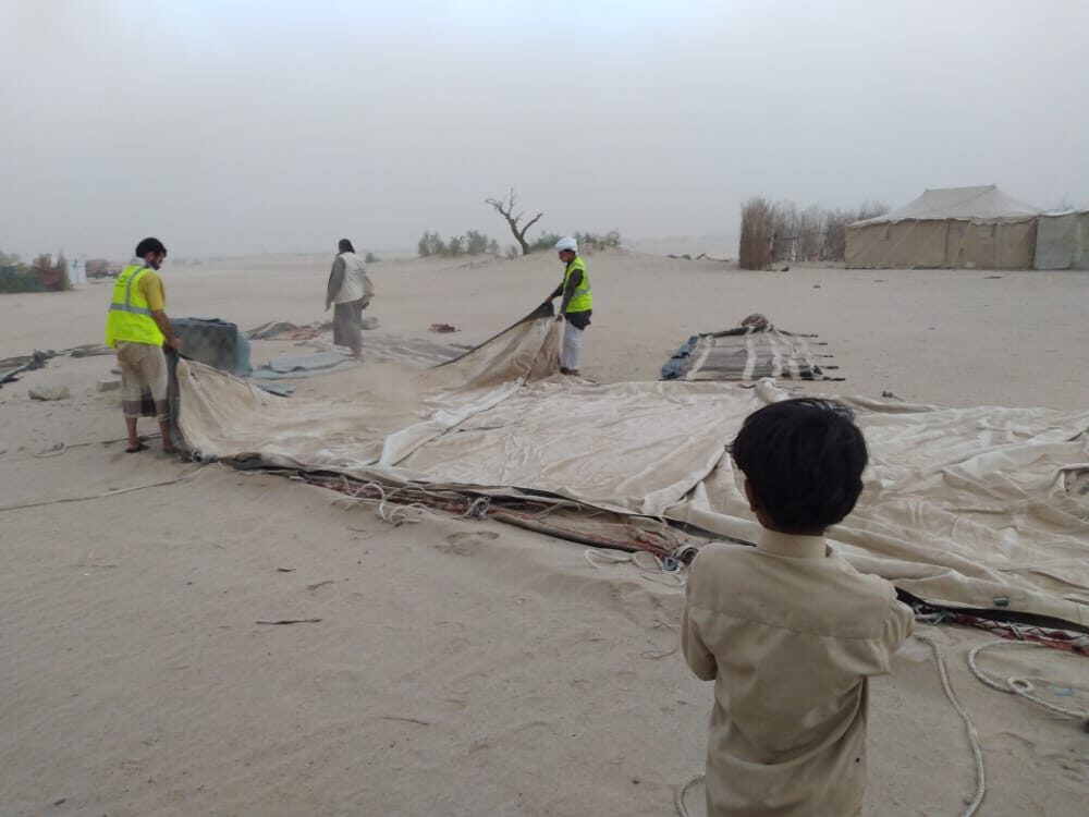 Flash floods in Ma’rib, Yemen, July to August 2022.