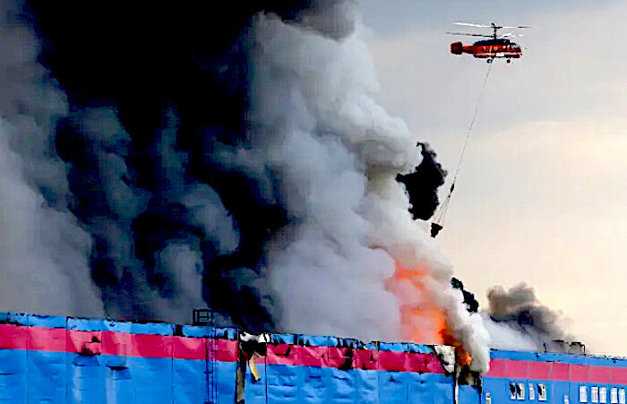 Click to enlarge Ozon fire