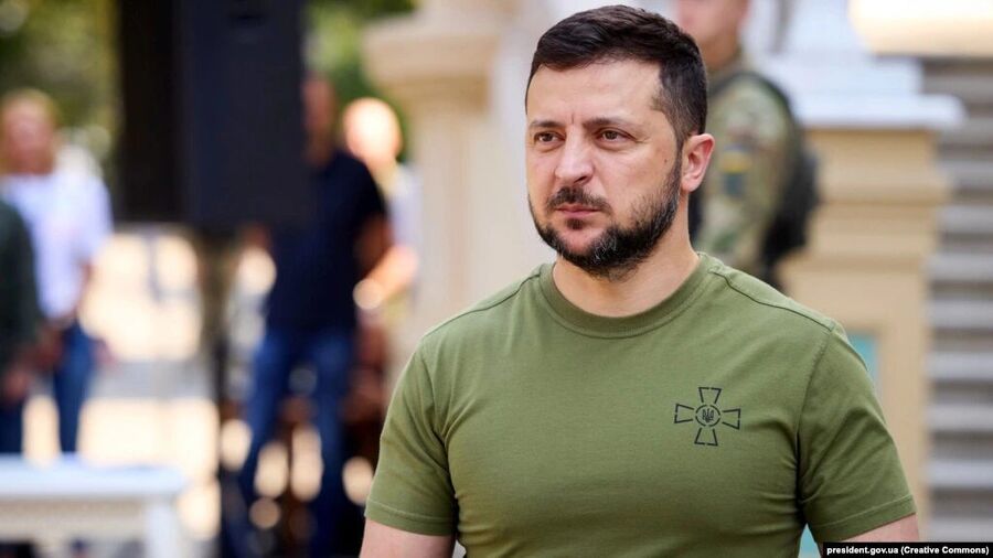 Ukrainian President Volodymyr Zelenskiy