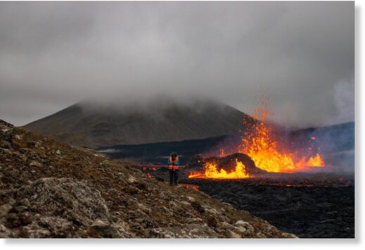 Meradalir Eruption Ever Changing