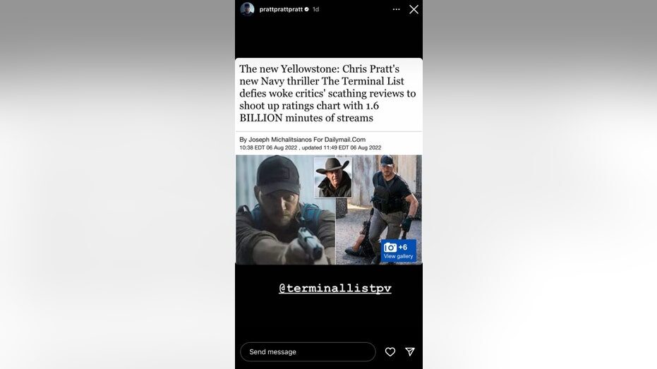 Click to enlarge chris pratt troll instagram terminal list