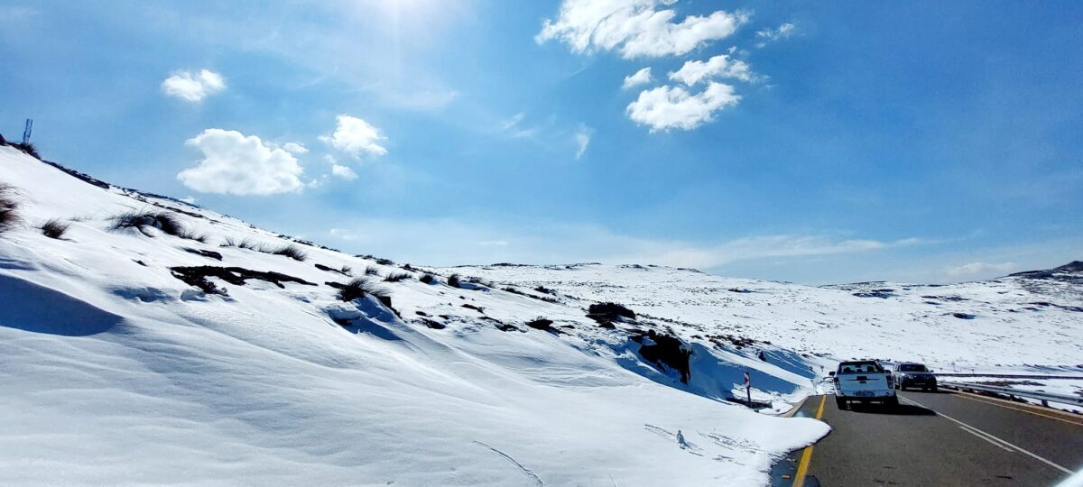 Click to enlarge These photos were taken on Sani Pass